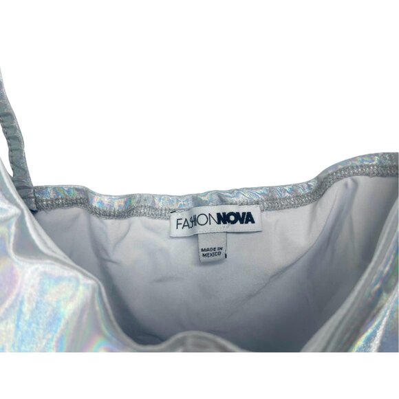 Holographic Short Set - Silver - Picture 4 of 6